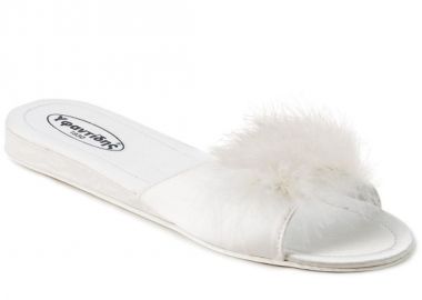 Νυφικές Παντόφλες | Σατέν | Υφαντίδης | 101229 | Εκρού - Υφαντίδης - 